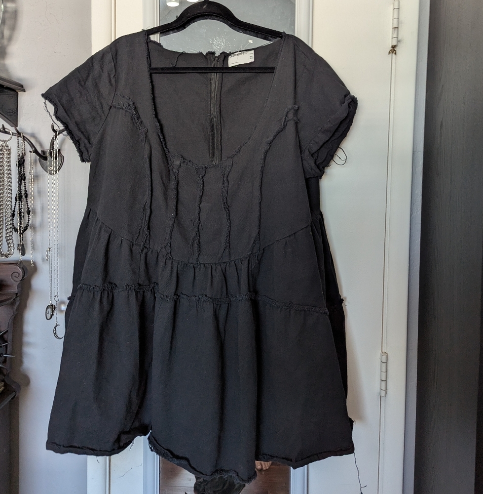 ASOS Curve Black Mini Dress